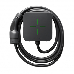 LEKTRI.CO Ladestation Typ 2 – einphasig 7,4 kW – WiFi - RFID – Innen/Außen IP54 – 5 m Kabel